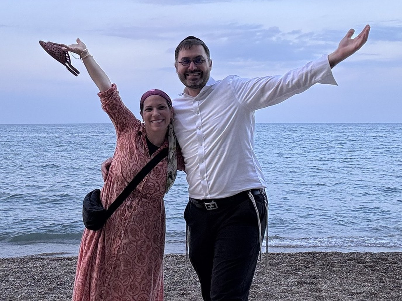 Rabbi Gadi and Eve Levy, directors of L'Chaim Center in Deerfield IL, North Shore Chicago